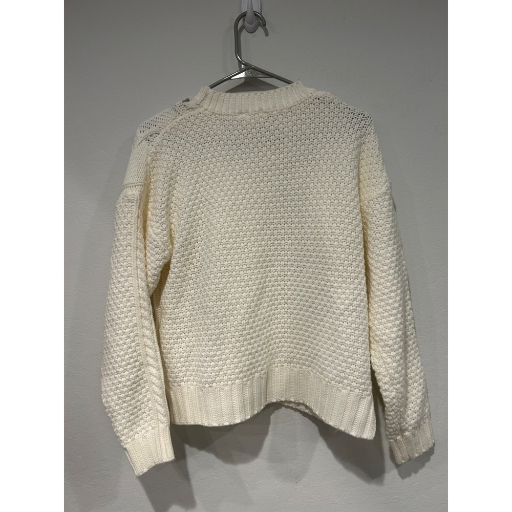 Tuckernuck Hyacinth House Cream Crewneck Pullover Sweater Size XXS - Picture 2 of 7